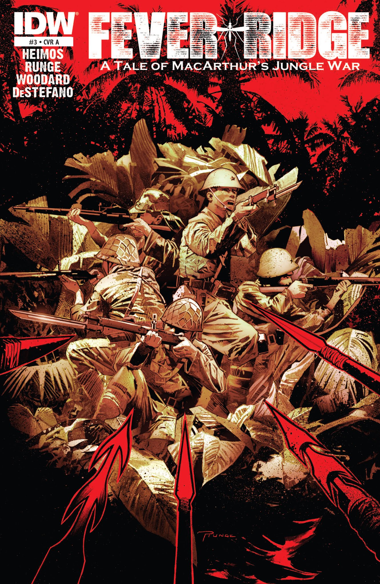 Read online Fever Ridge: A Tale of MacArthur's Jungle War comic -  Issue #3 - 1