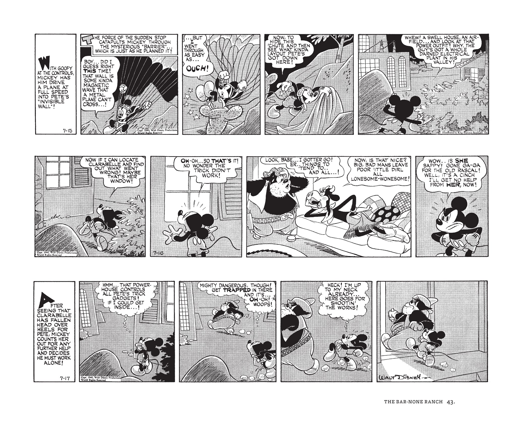 Read online Walt Disney's Mickey Mouse by Floyd Gottfredson comic -  Issue # TPB 6 (Part 1) - 43