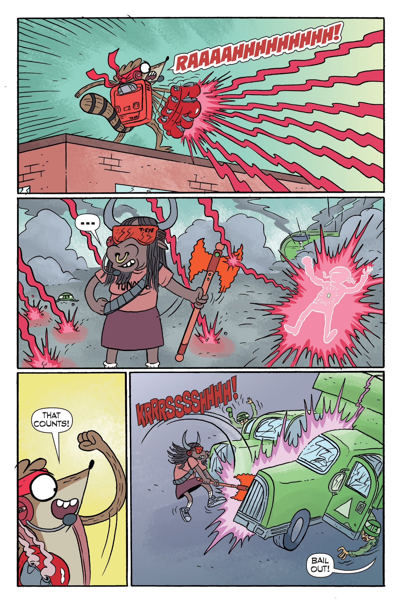 Read online Regular Show: A Clash of Consoles comic -  Issue # TPB (Part 1) - 71