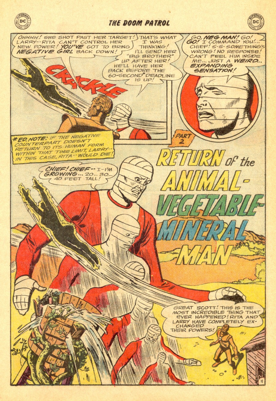 Read online Doom Patrol (1964) comic -  Issue #95 - 15