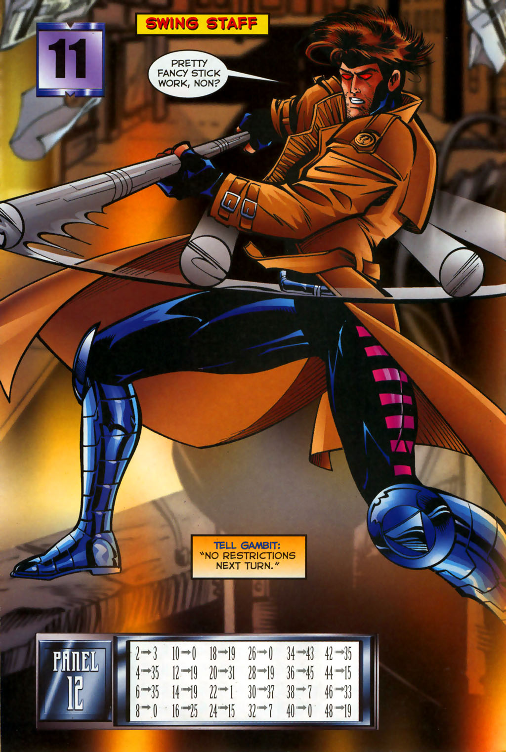 Read online Gambit Battlebook: Streets Of Fire comic -  Issue # Full - 8