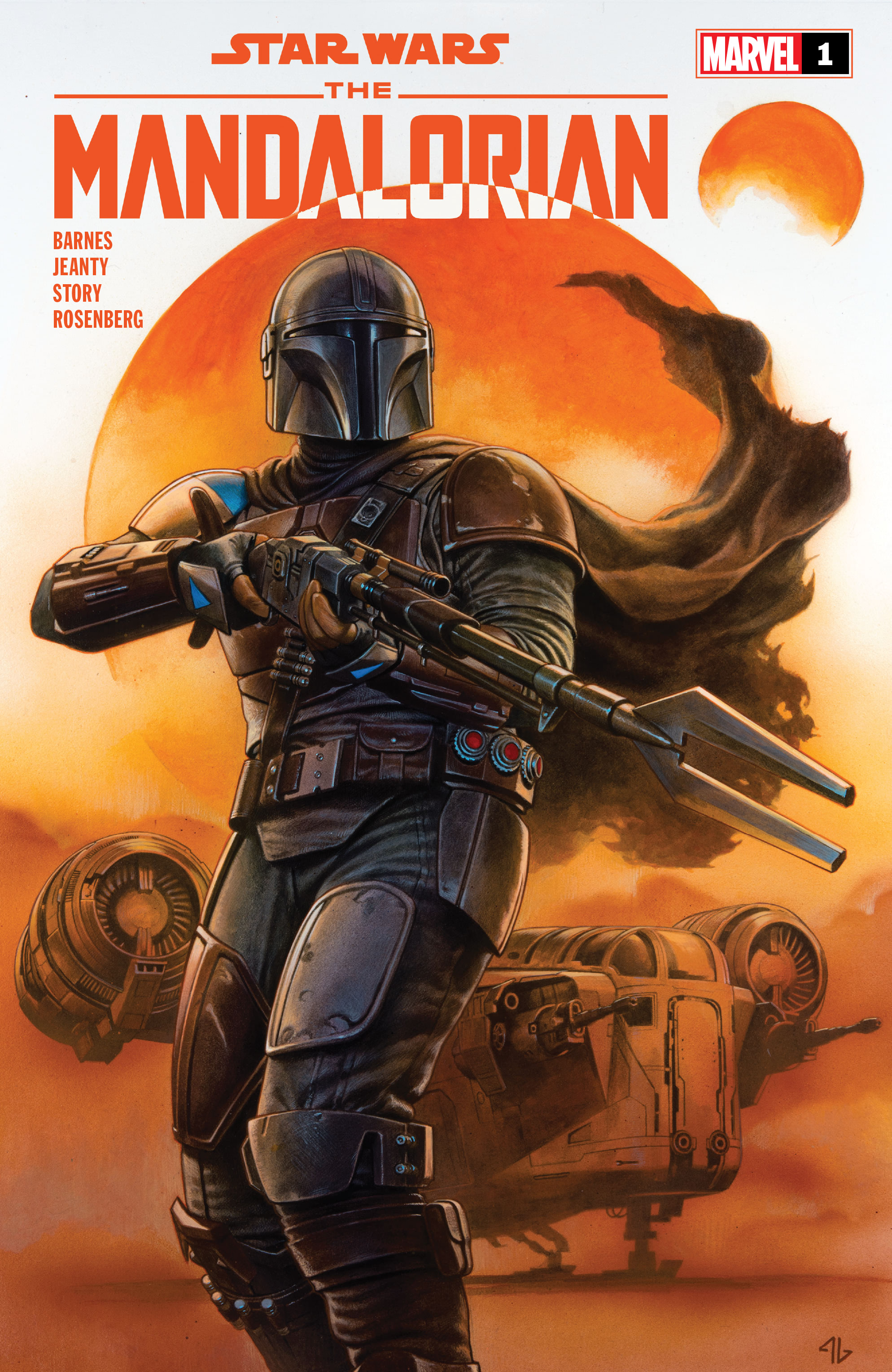 Read online Star Wars: The Mandalorian comic -  Issue #1 - 1