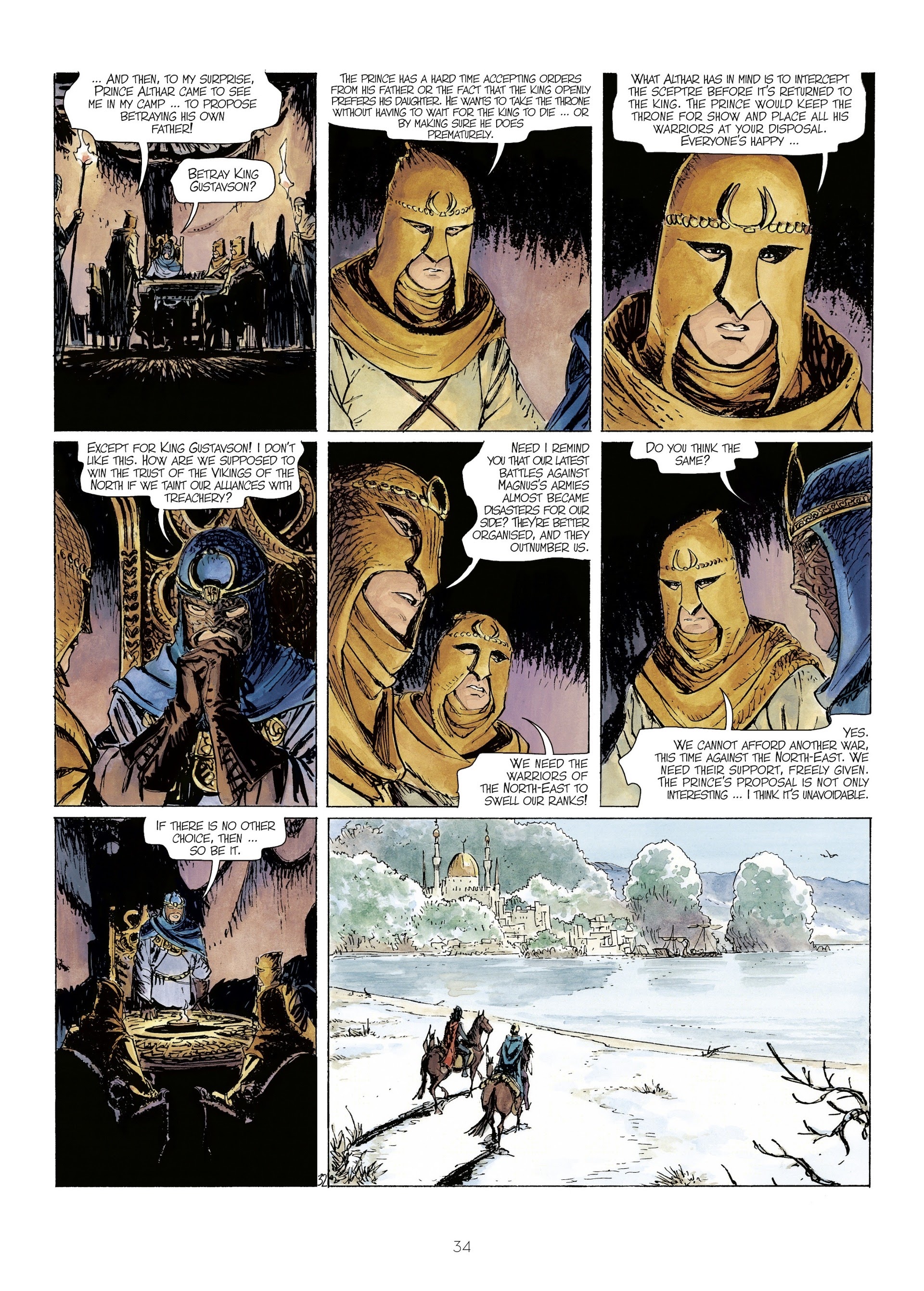 Read online The World of Thorgal: Kriss of Valnor: Worthy of a Queen comic -  Issue # Full - 36