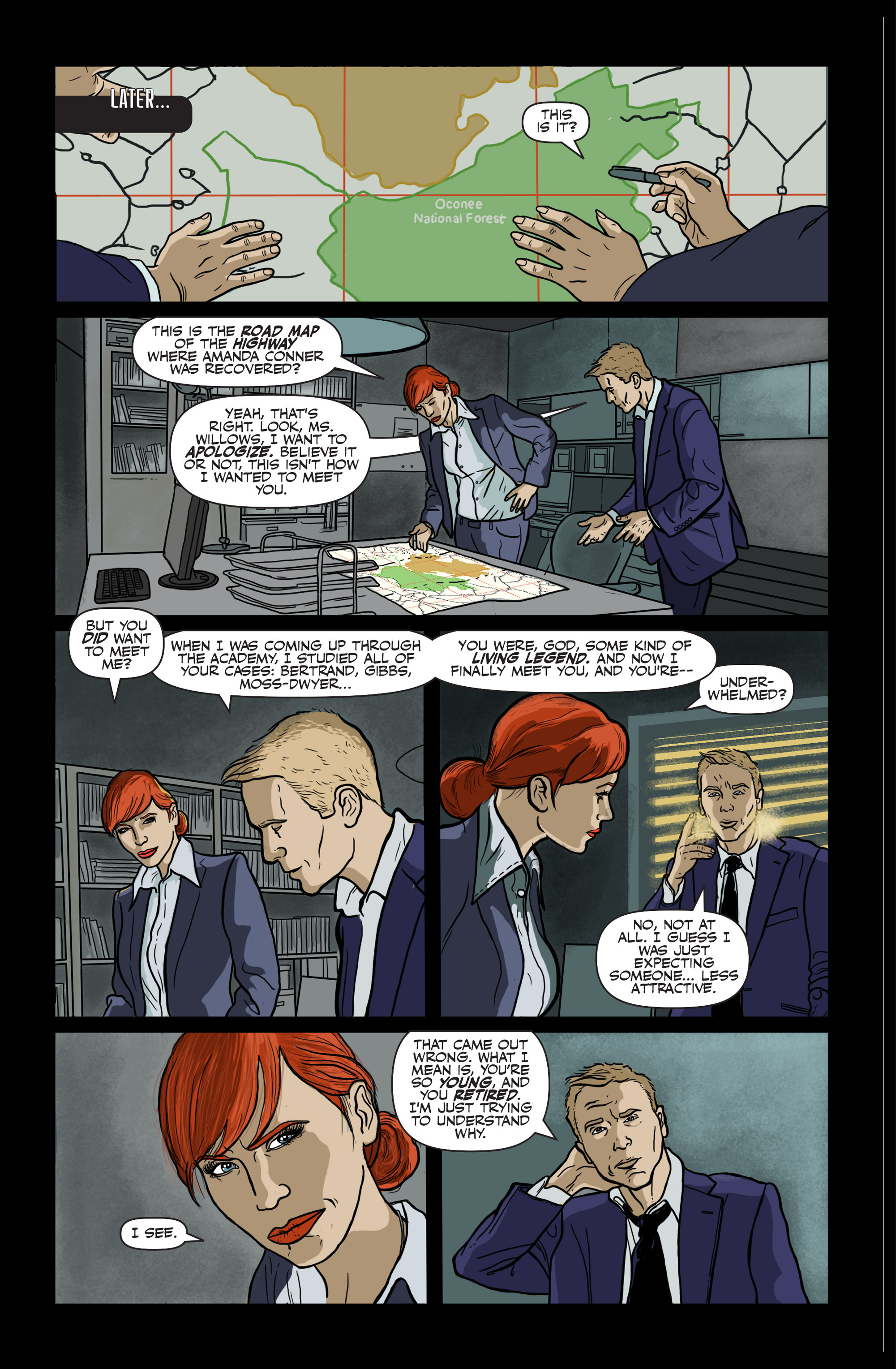 Read online Missing: A Kim Willows Mystery comic -  Issue #1 - 11