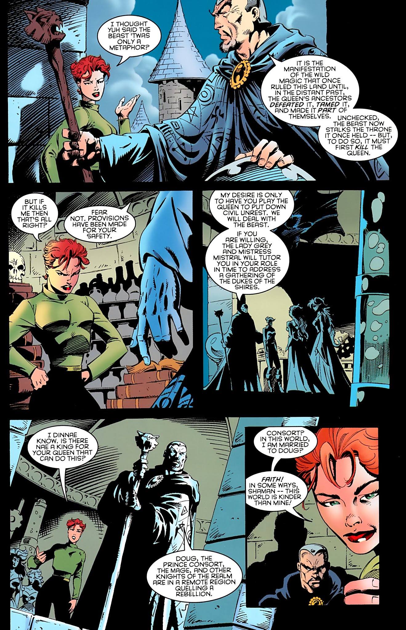 Read online Wolverine: Knight of Terra comic -  Issue # Full - 23