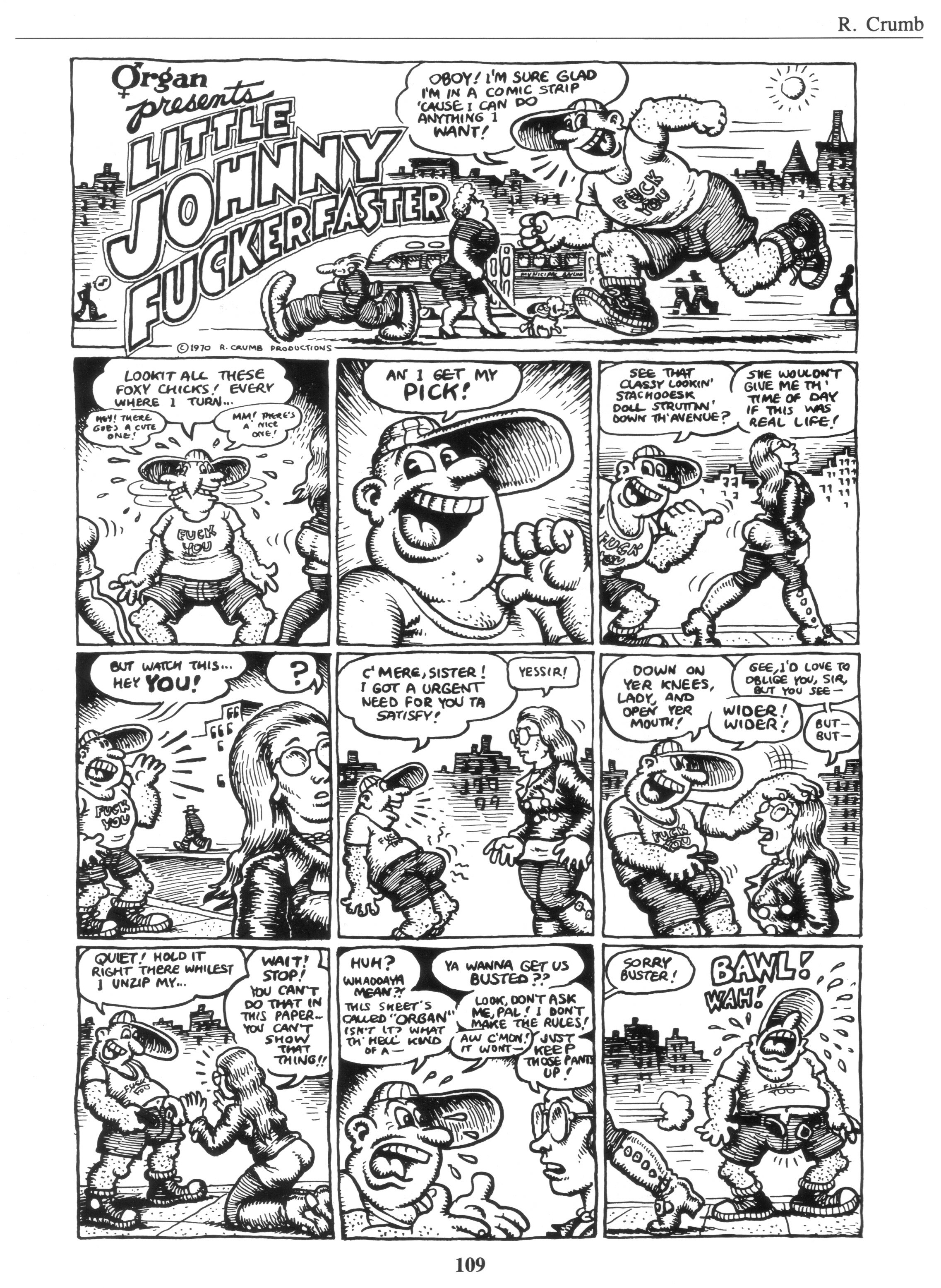 Read online The Complete Crumb Comics comic -  Issue # TPB 7 - 117