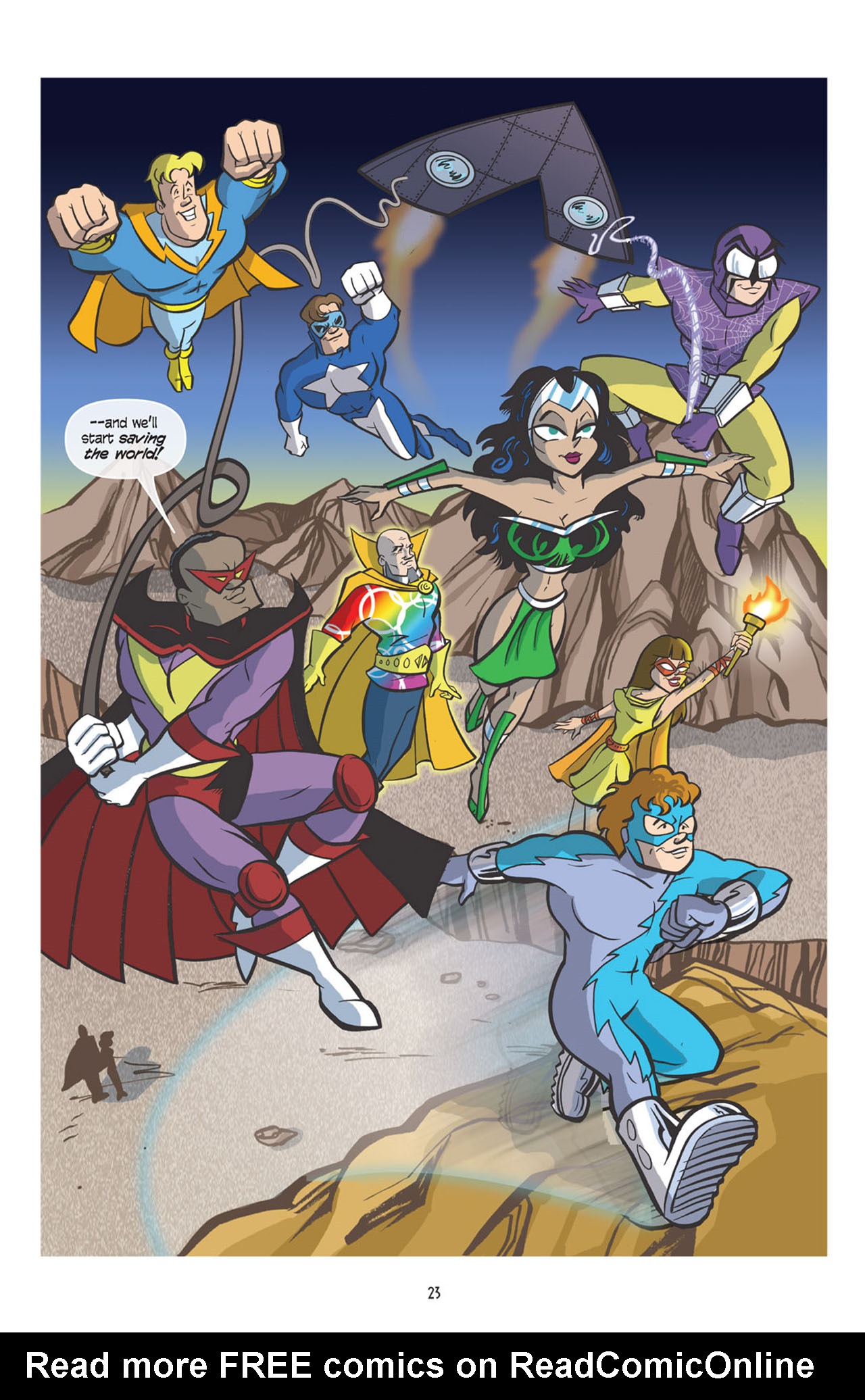 Read online Love and Capes comic -  Issue #4 - 24