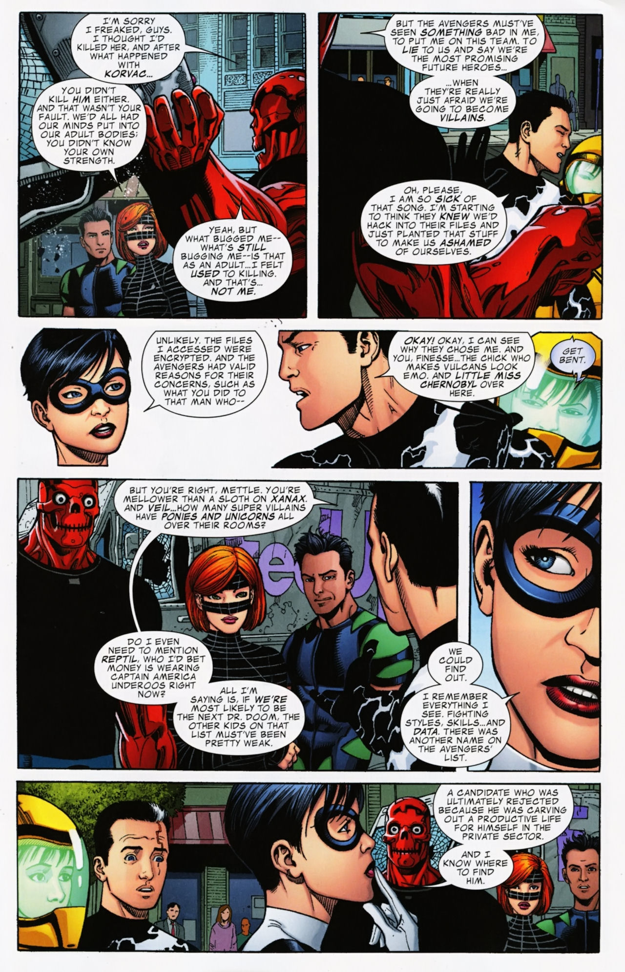 Read online Avengers Academy comic -  Issue #14.1 - 7