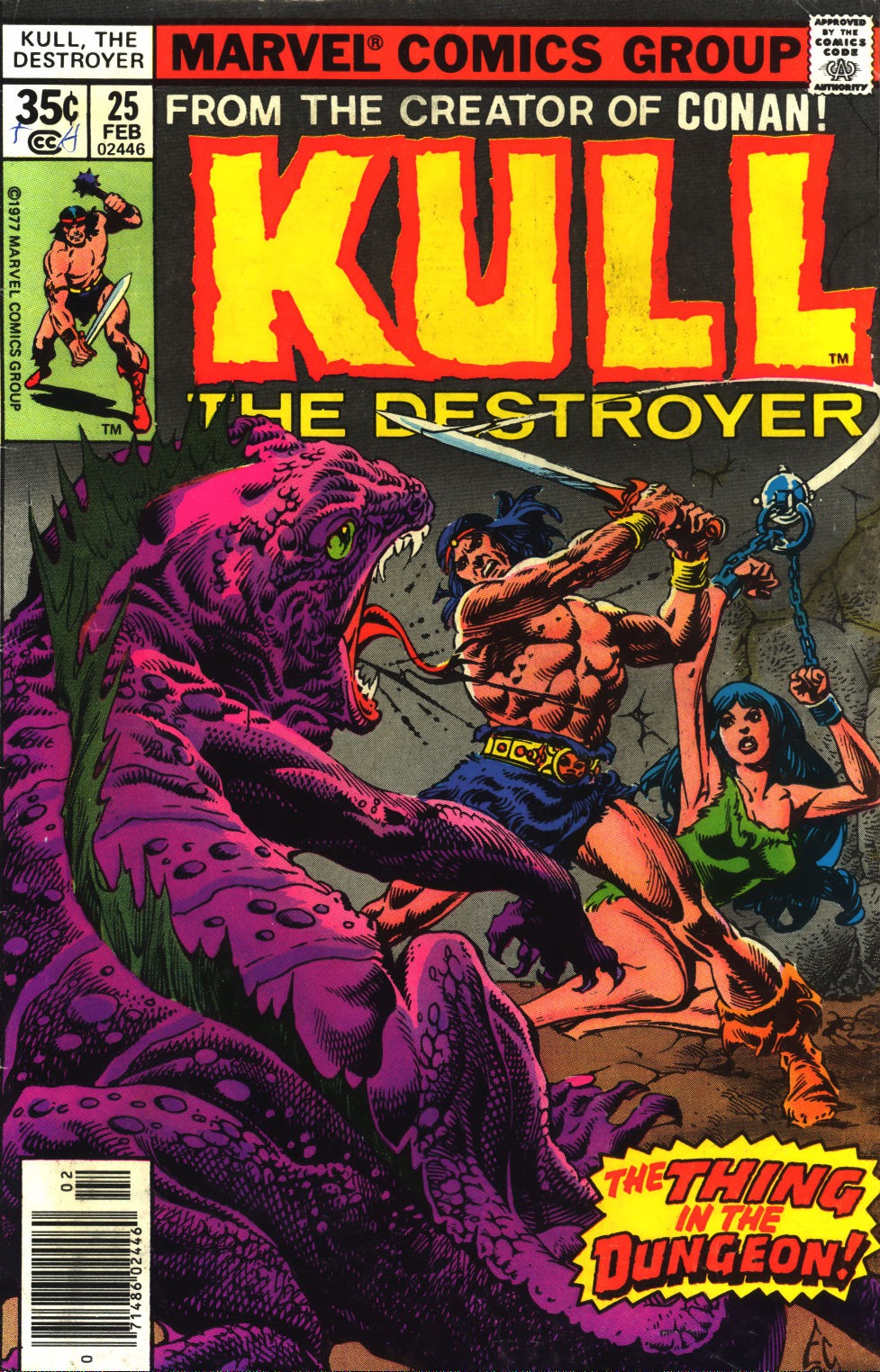 Read online Kull The Destroyer comic -  Issue #25 - 1