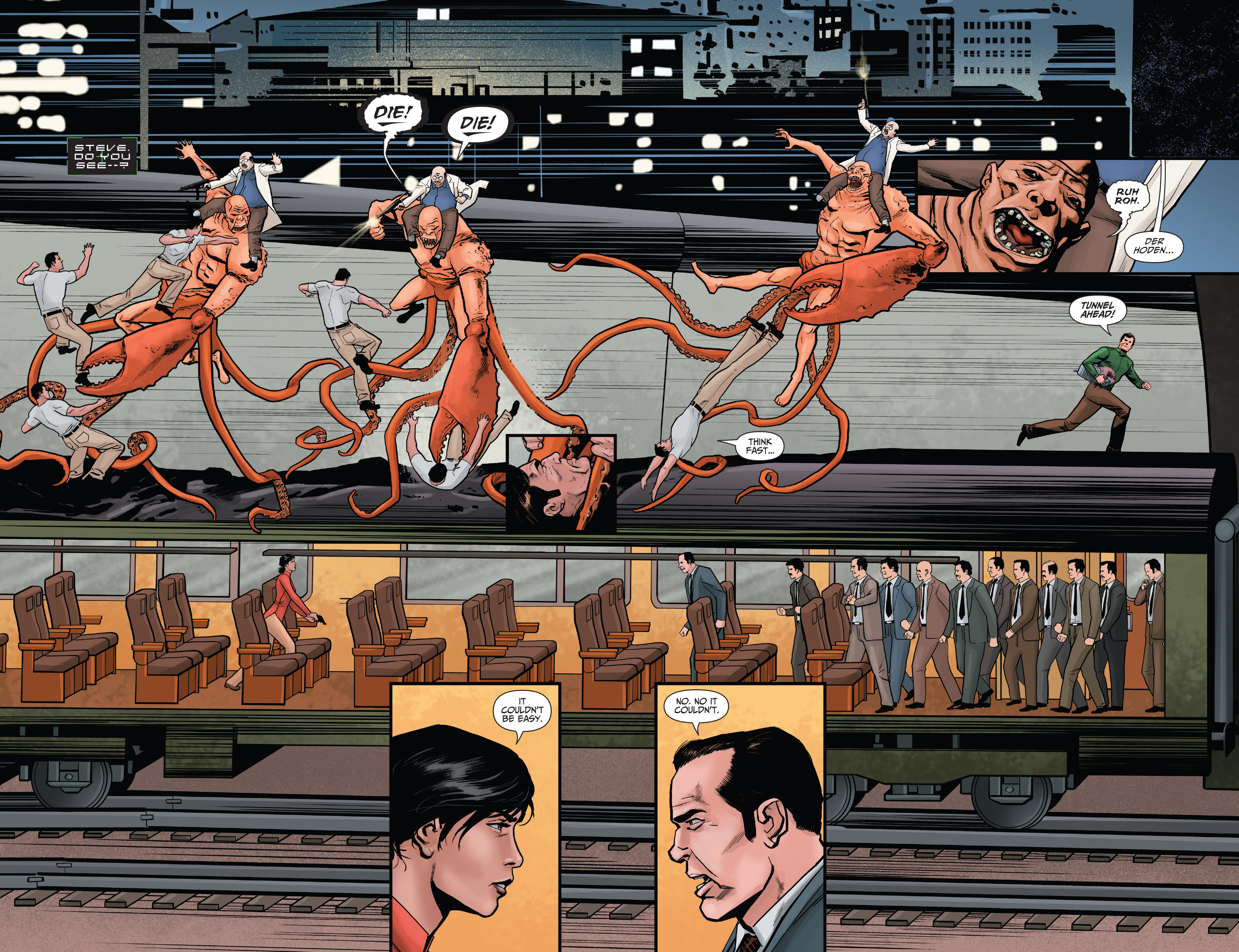 Read online The Six Million Dollar Man: Fall of Man comic -  Issue #3 - 7