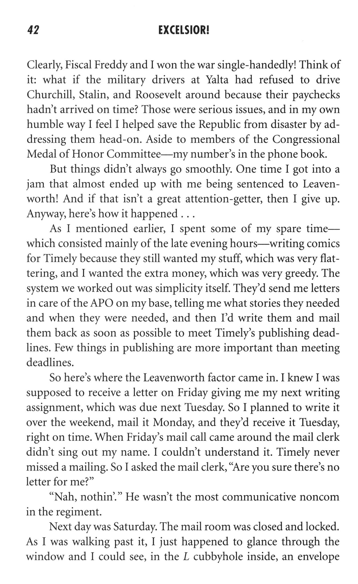 Read online Excelsior! The Amazing Life of Stan Lee comic -  Issue # TPB (Part 1) - 49