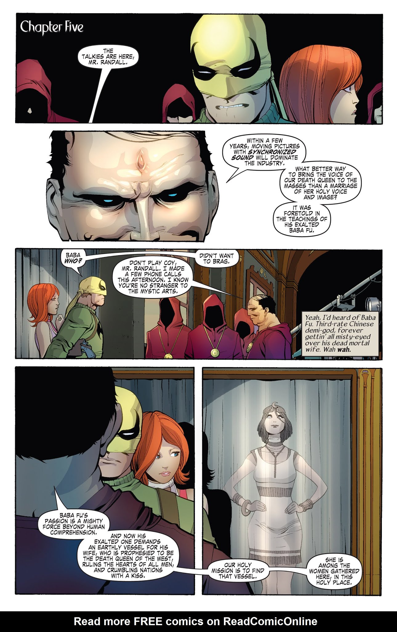 Read online The Immortal Iron Fist: Orson Randall and The Death Queen of California comic -  Issue # Full - 24