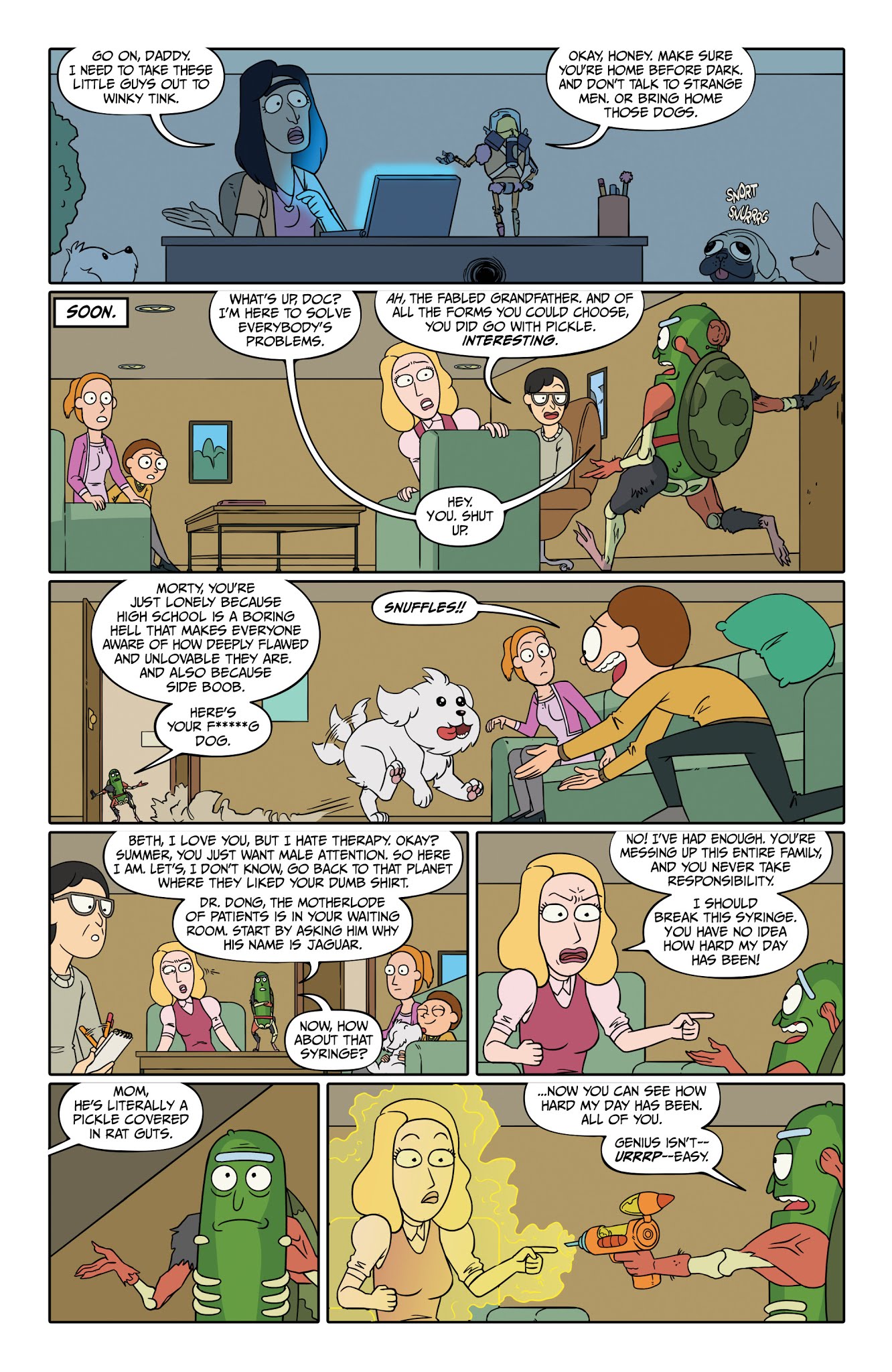Read online Rick and Morty Presents: Pickle Rick comic -  Issue # Full - 31
