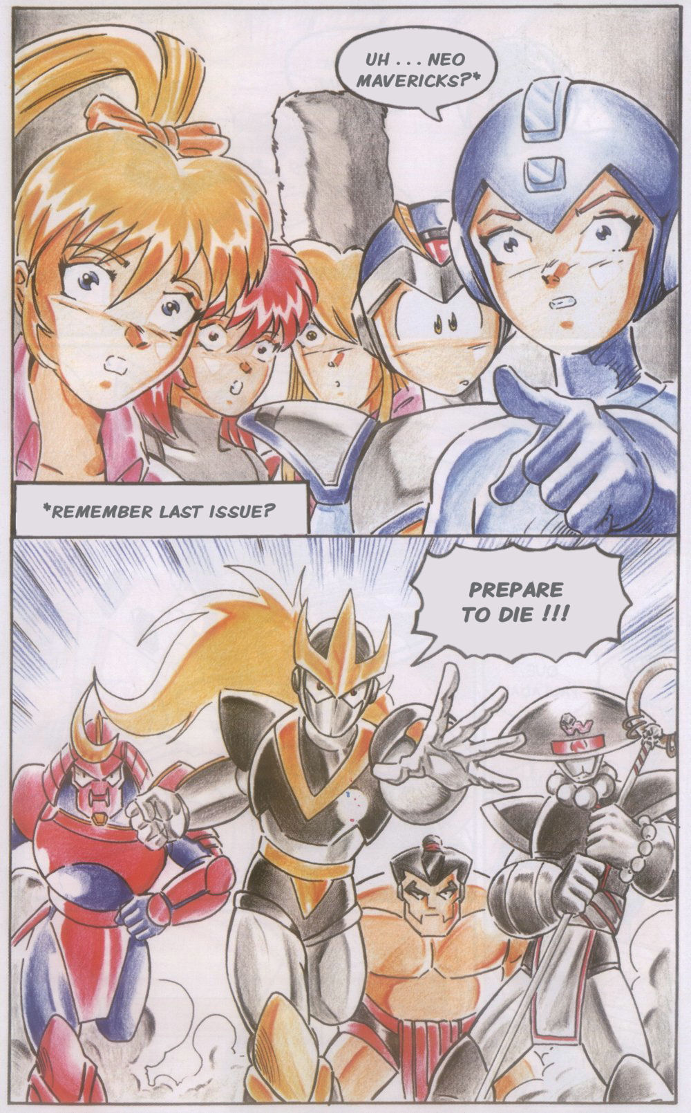 Novas Aventuras de Megaman Issue 10.