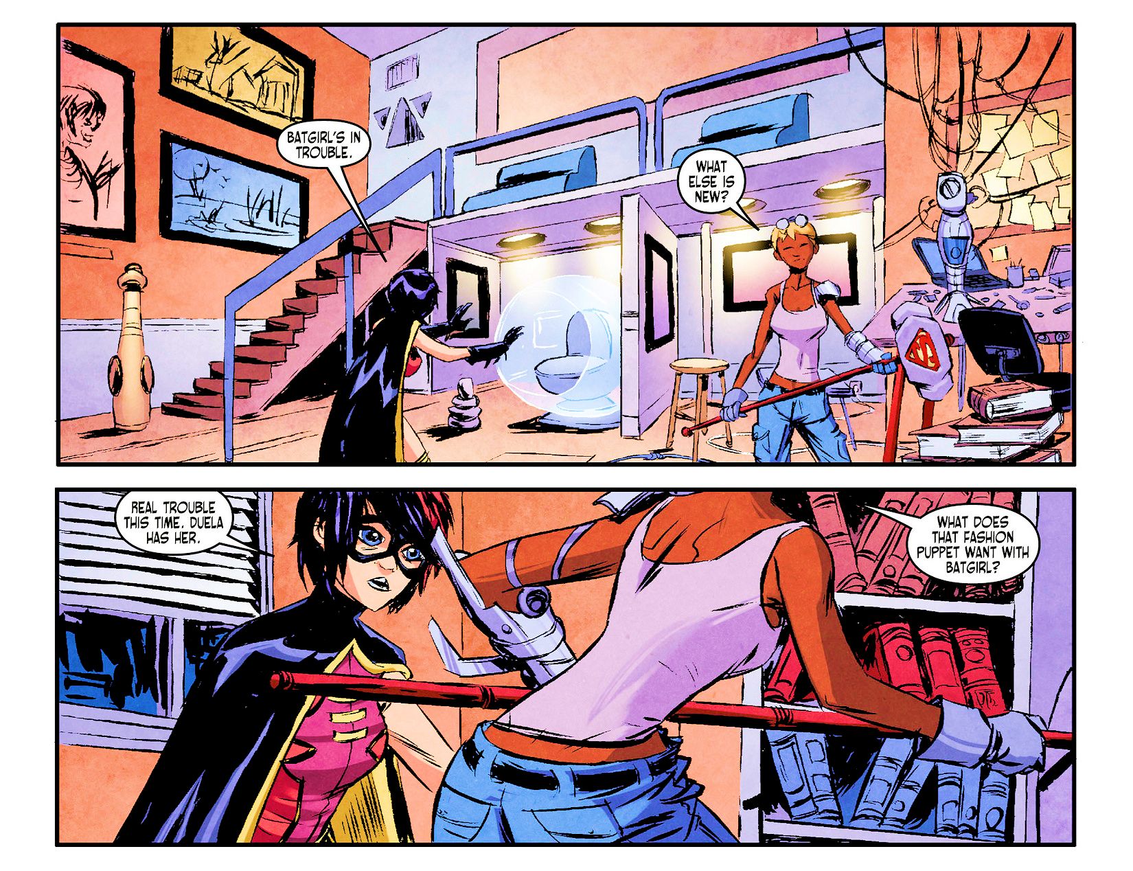 Read online Ame-Comi: Batgirl comic -  Issue #3 - 13