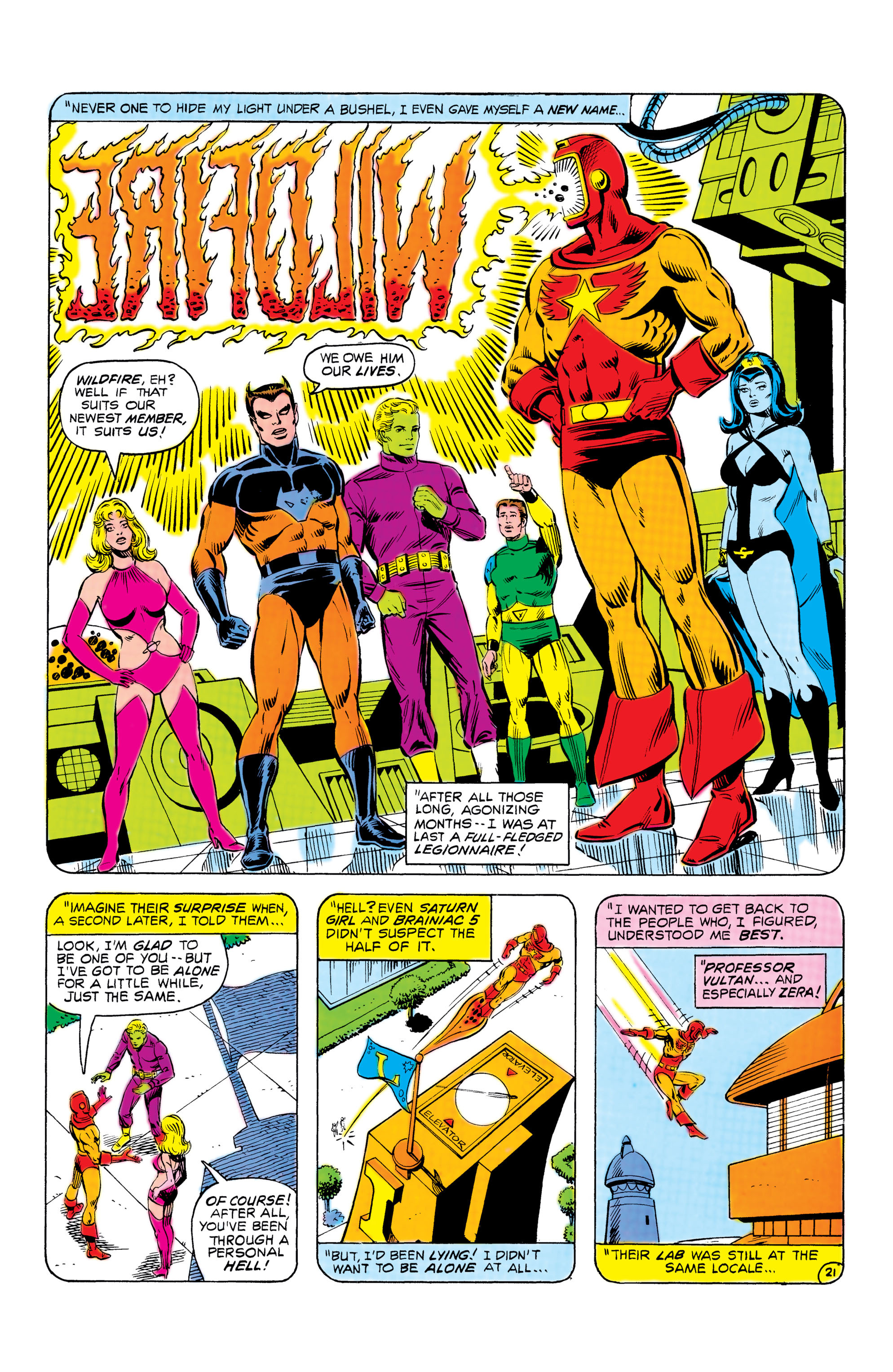 Read online Legion of Super-Heroes (1980) comic -  Issue #283 - 21