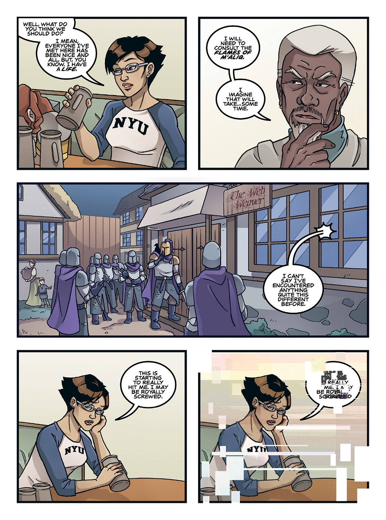 Read online Wander: Olive Hopkins and the Ninth Kingdom comic -  Issue #1 - 16