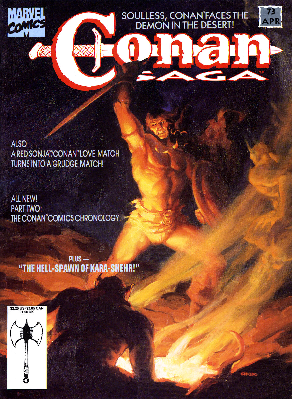 Read online Conan Saga comic -  Issue #73 - 1
