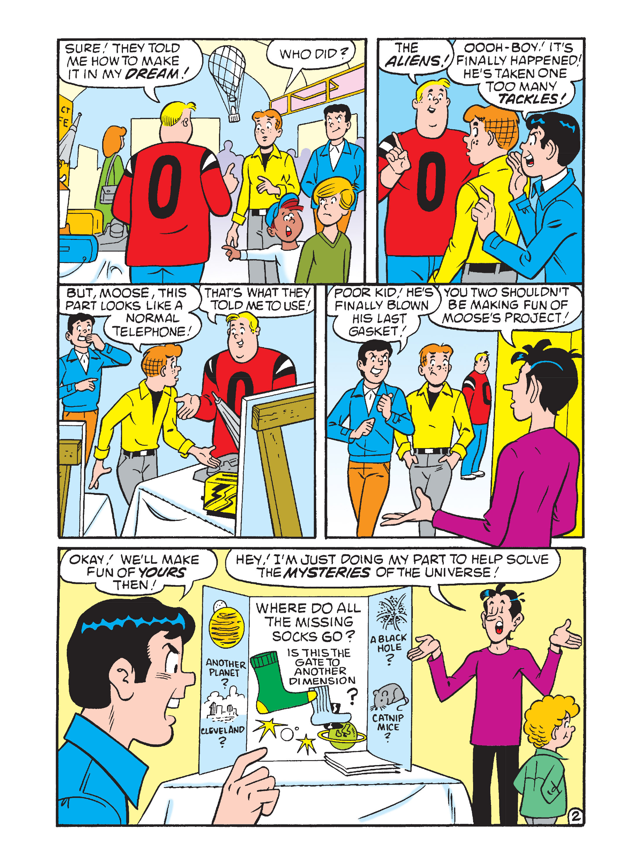 Read online Archie's Funhouse Double Digest comic -  Issue #12 - 63