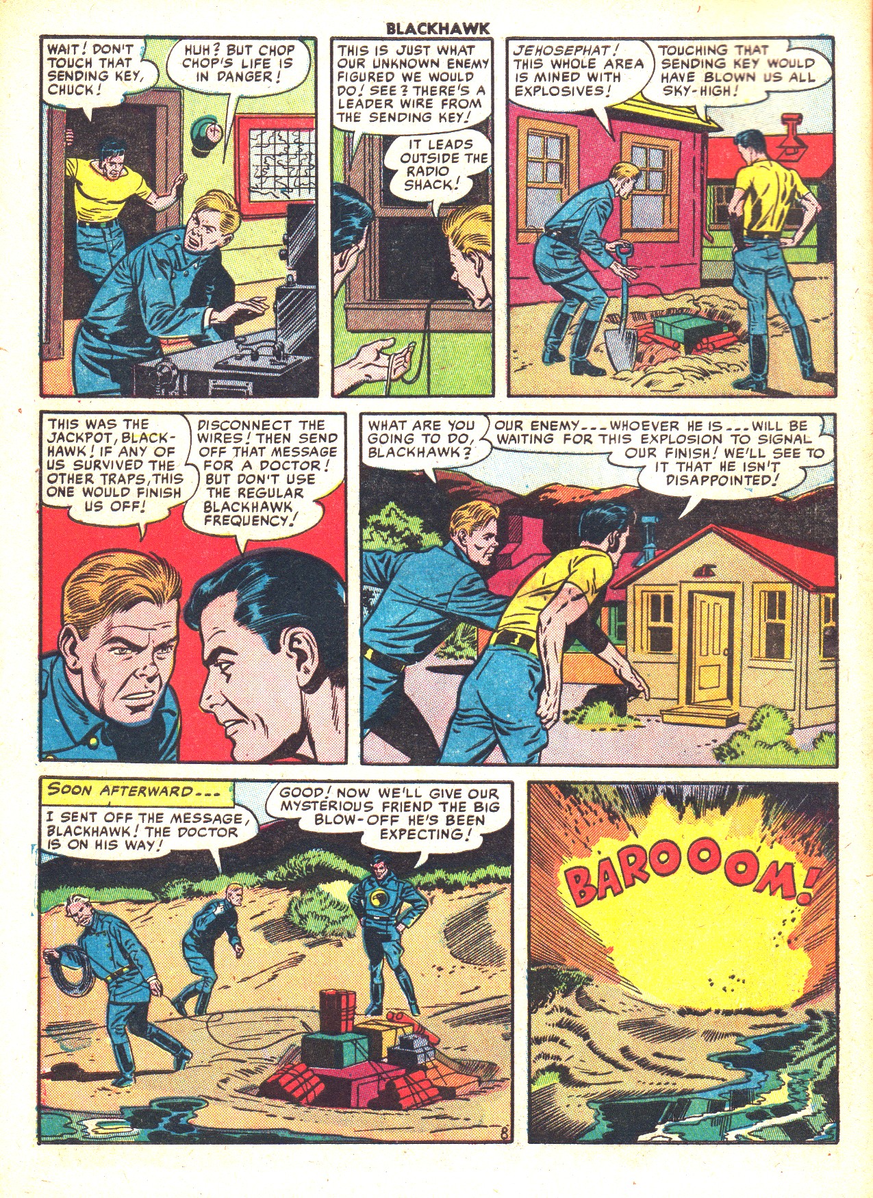 Read online Blackhawk (1957) comic -  Issue #45 - 10