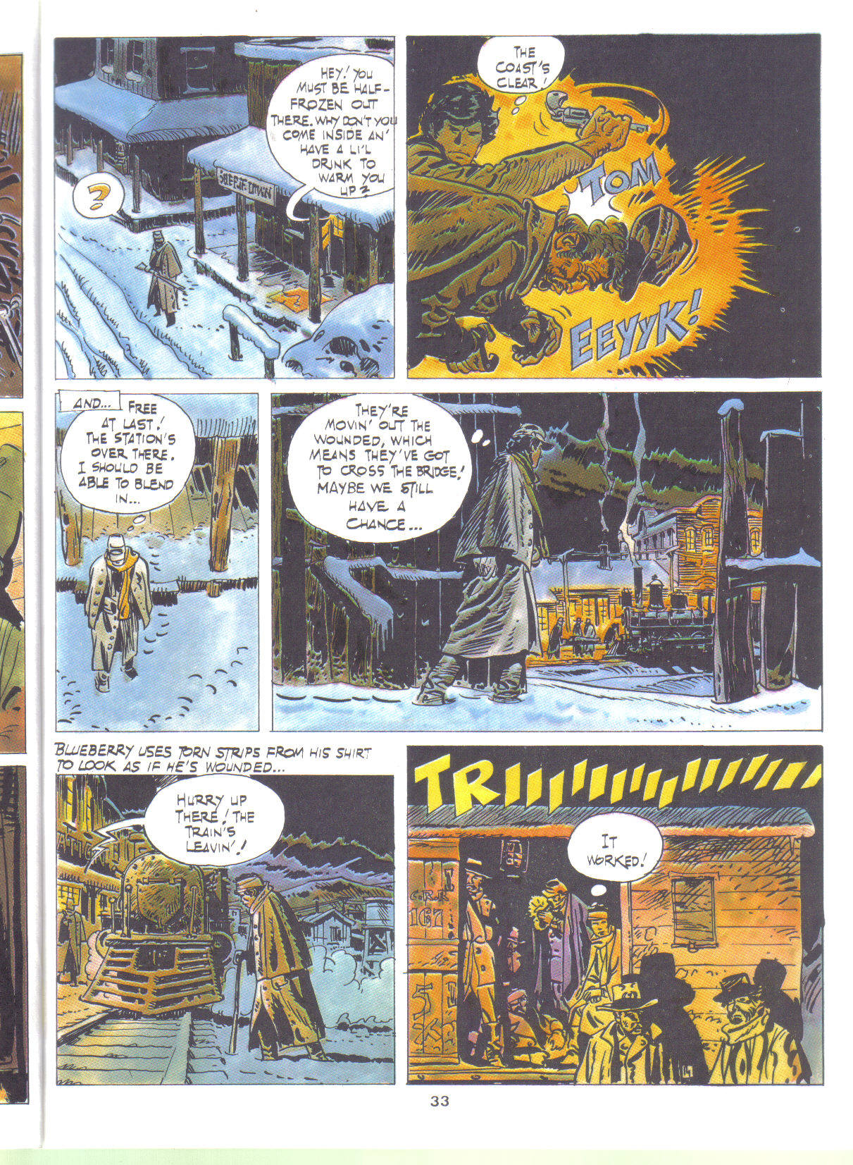 Read online Young Blueberry comic -  Issue # TPB 1 - 33