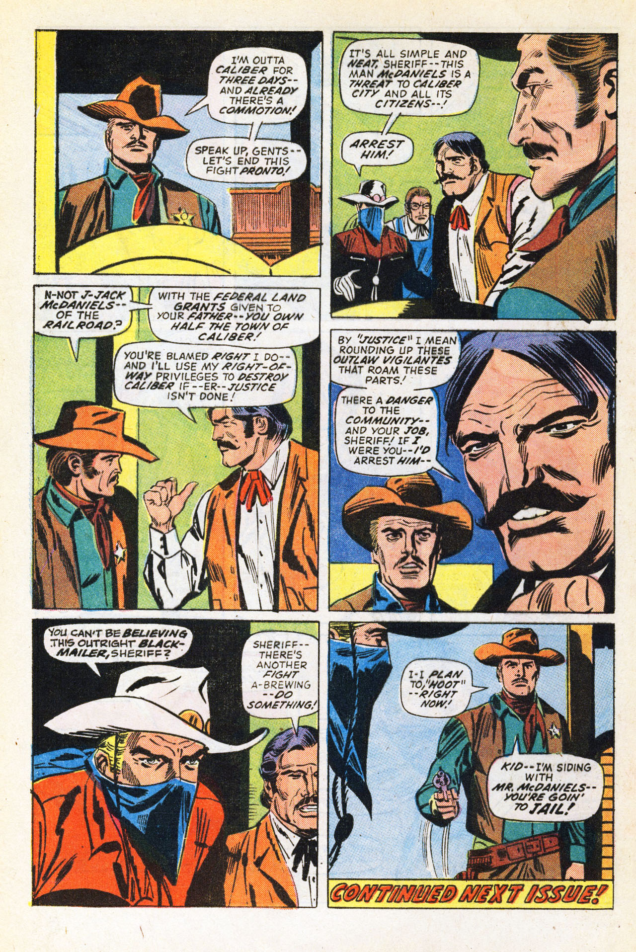 Read online The Outlaw Kid (1970) comic -  Issue #10 - 20