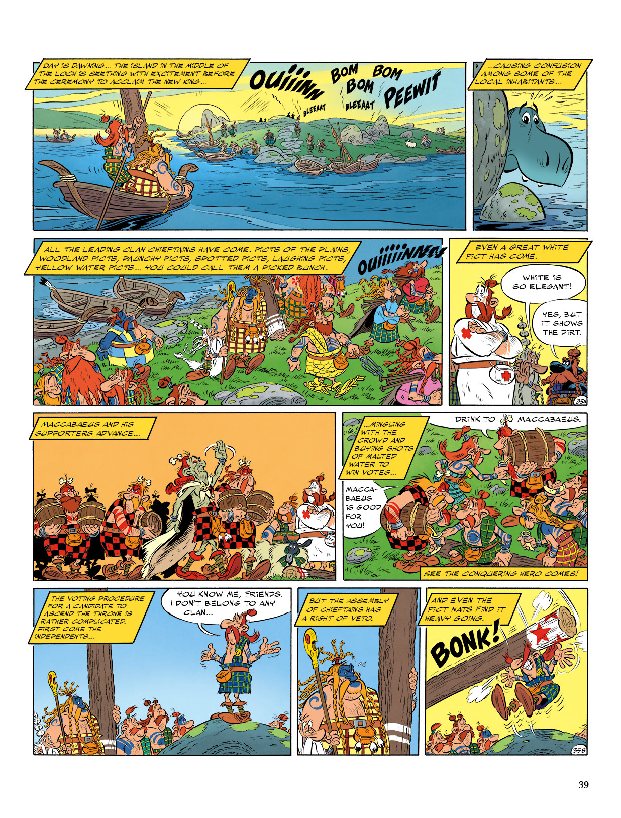 Read online Asterix comic -  Issue #35 - 40