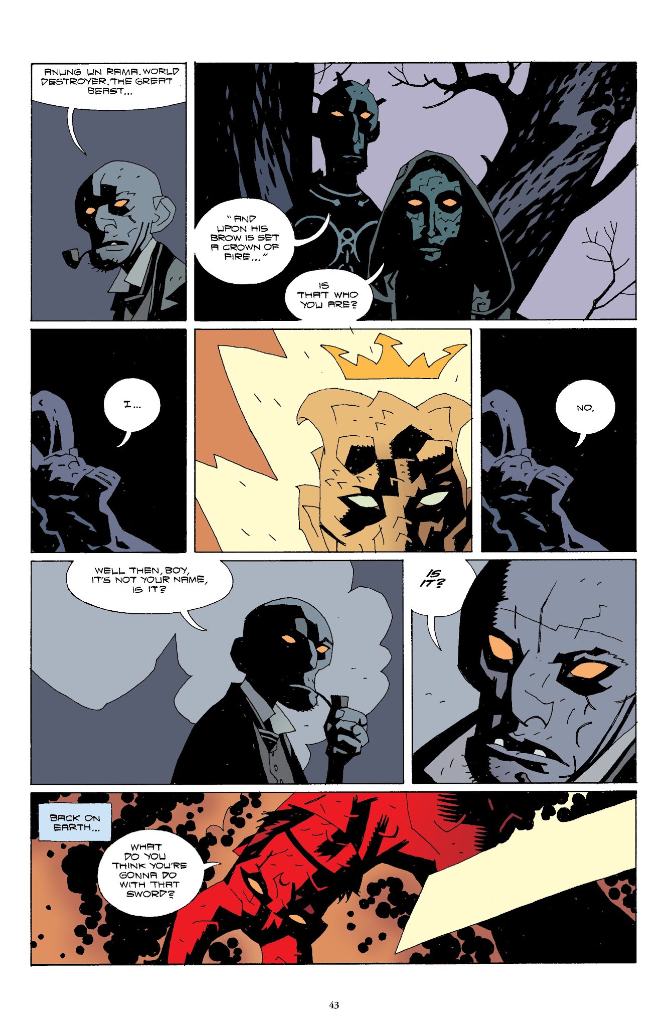 Read online Hellboy Omnibus comic -  Issue # TPB 2 (Part 1) - 44