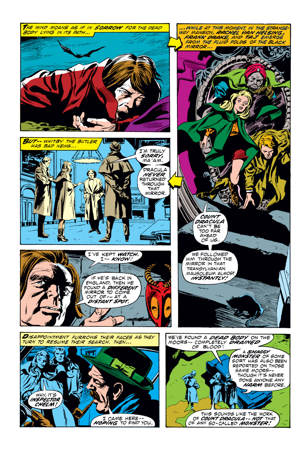 Read online Tomb of Dracula (1972) comic -  Issue #6 - 6