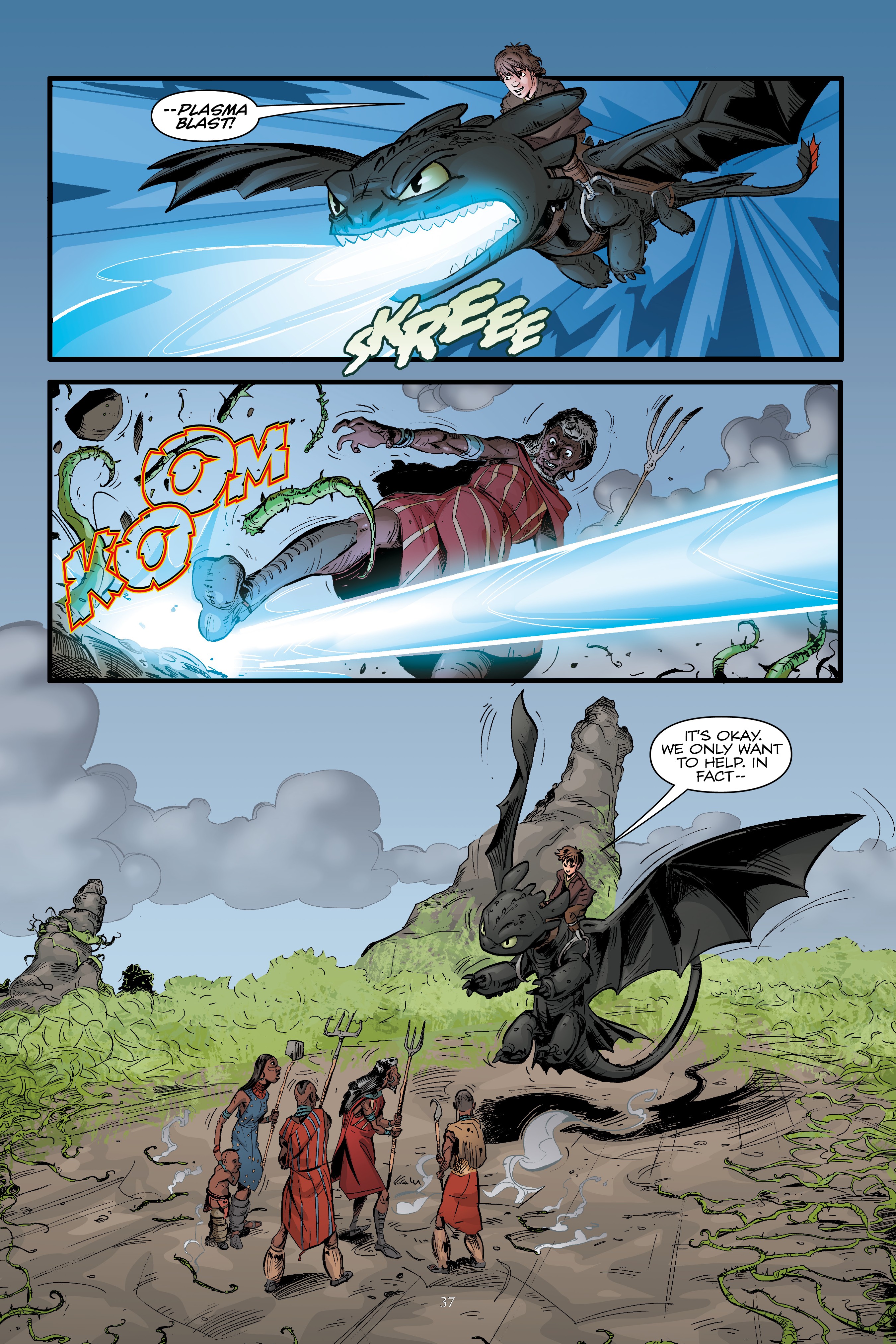 Read online How to Train Your Dragon: Dragonvine comic -  Issue # TPB - 37