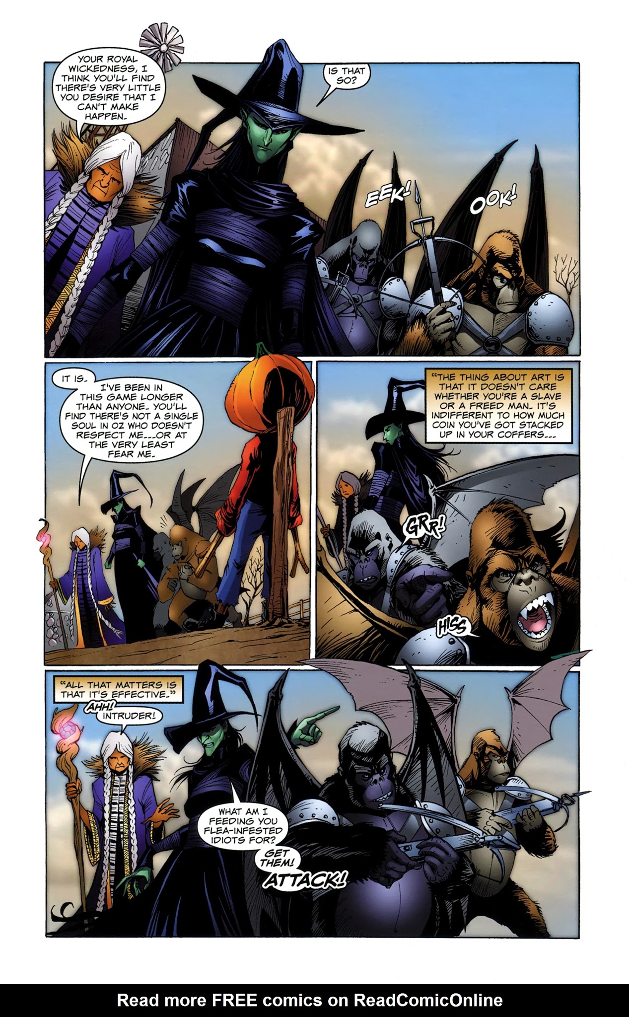 Read online Legend of Oz: The Wicked West comic -  Issue #7 - 10