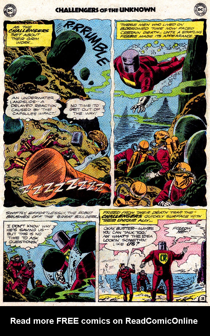 Read online Challengers of the Unknown (1958) comic -  Issue #33 - 22