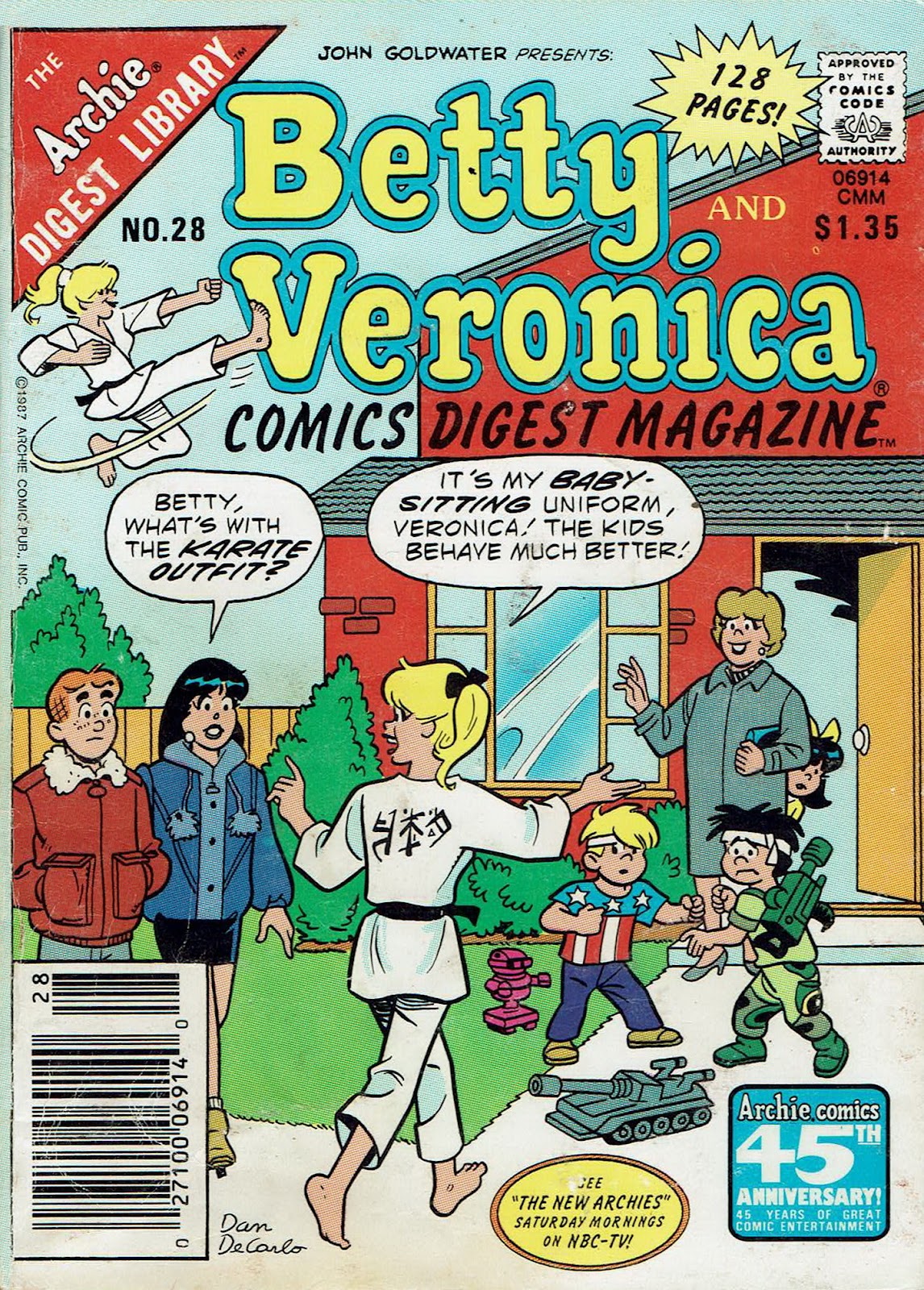 Betty and Veronica Digest Magazine 28 Page 1