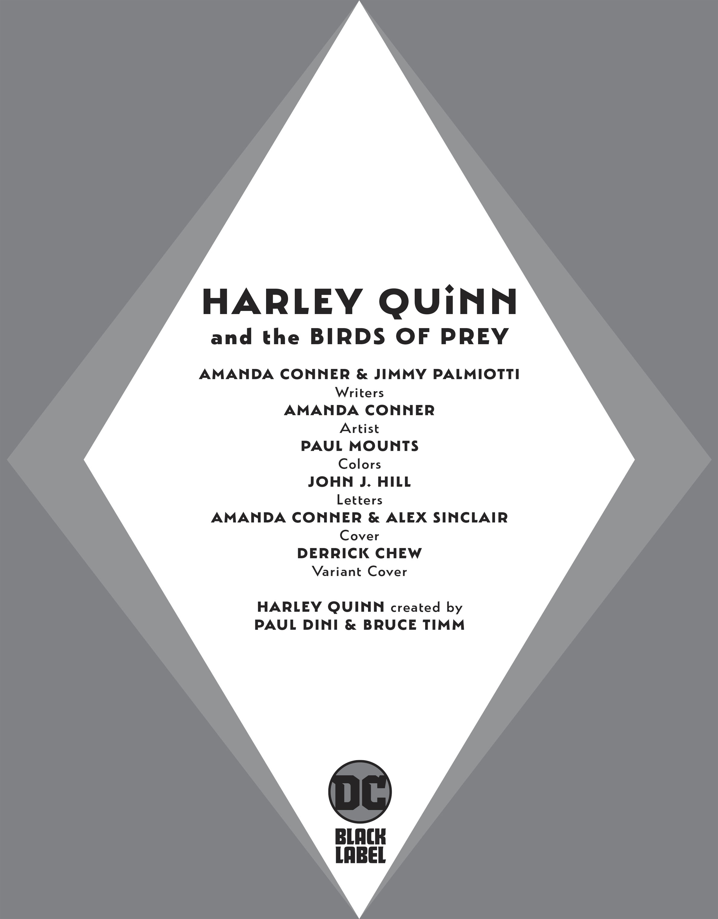 Read online Harley Quinn & the Birds of Prey comic -  Issue #1 - 2