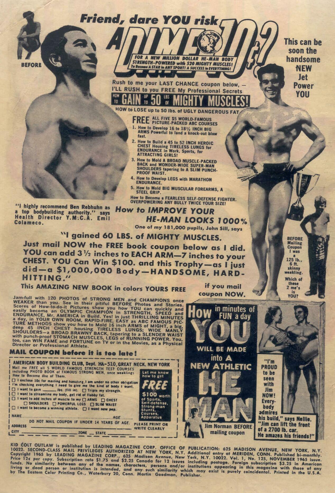 Read online Kid Colt Outlaw comic -  Issue #125 - 2