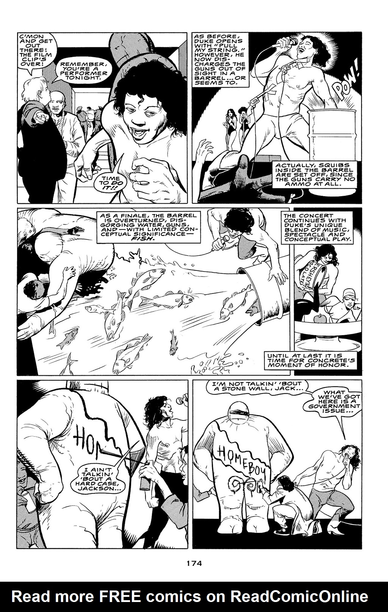 Read online Concrete (2005) comic -  Issue # TPB 1 - 175
