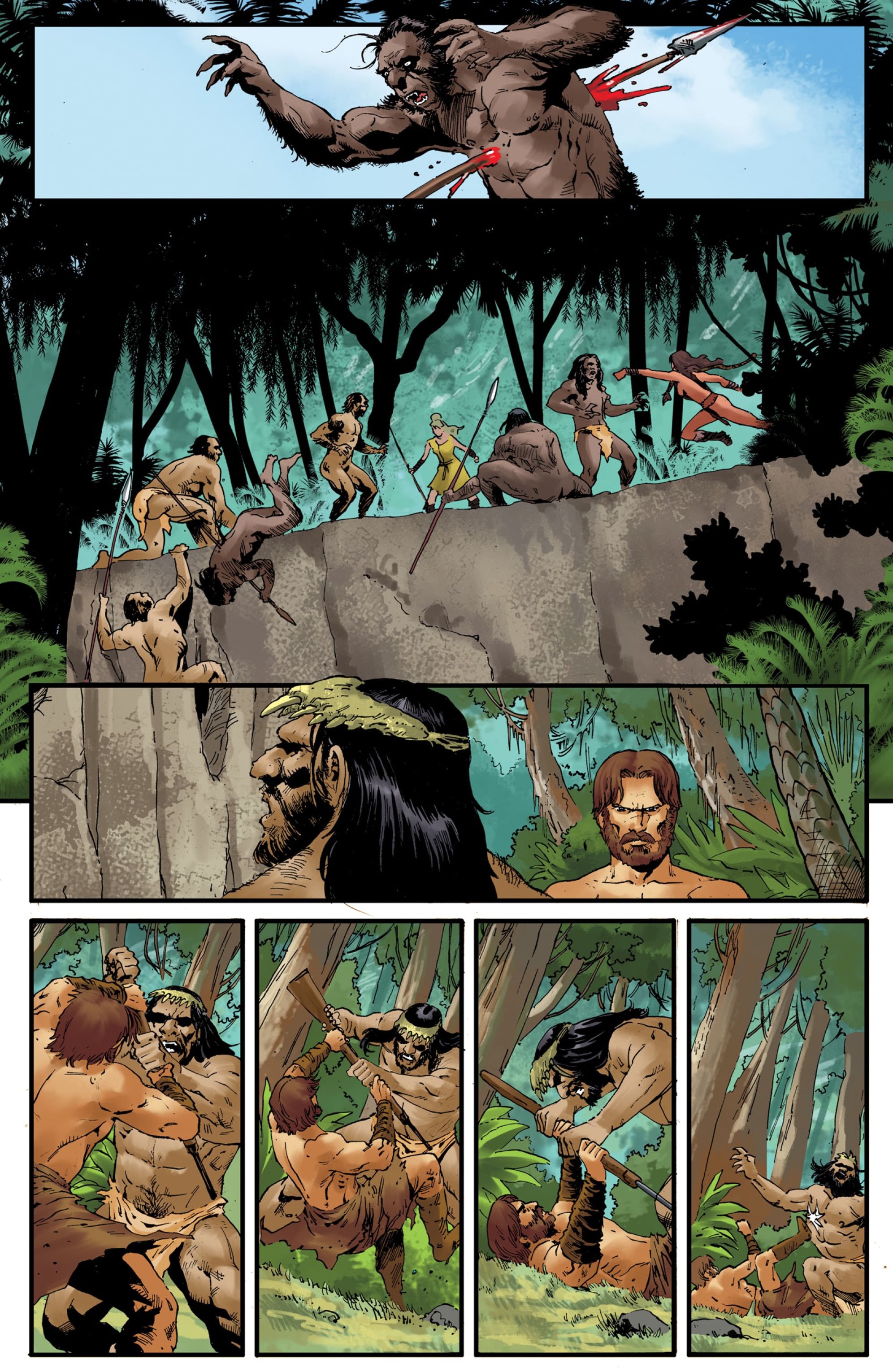 Read online The Land That Time Forgot: Fearless comic -  Issue #2 - 14