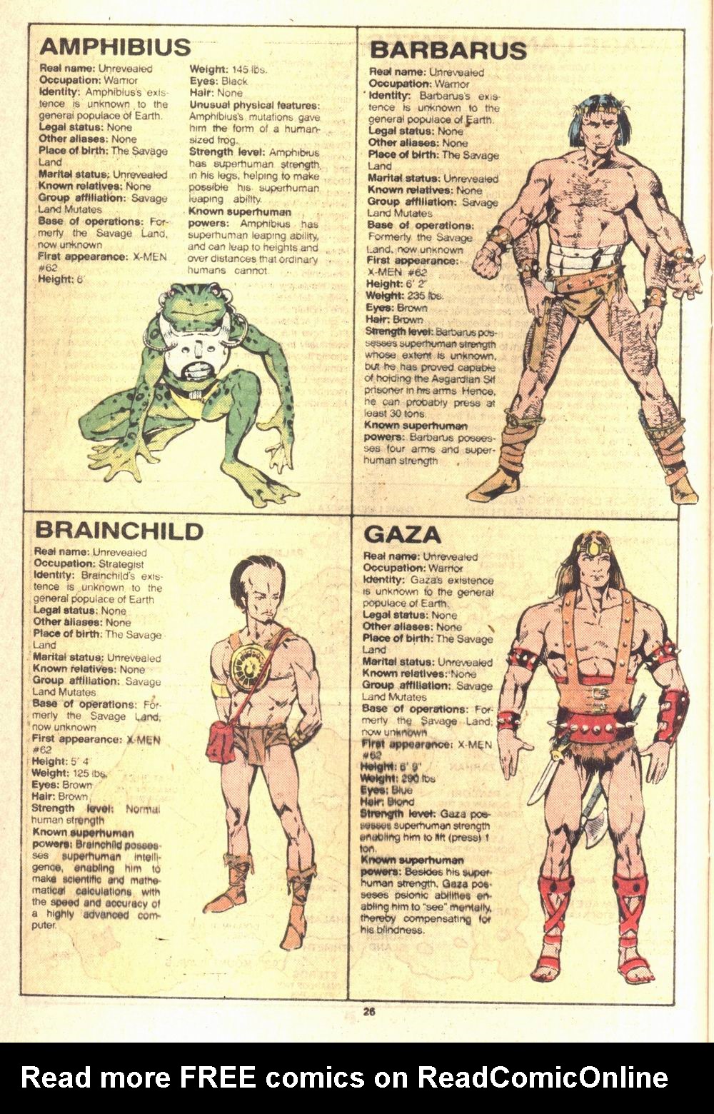 Read online The Official Handbook of the Marvel Universe Deluxe Edition comic -  Issue #11 - 28