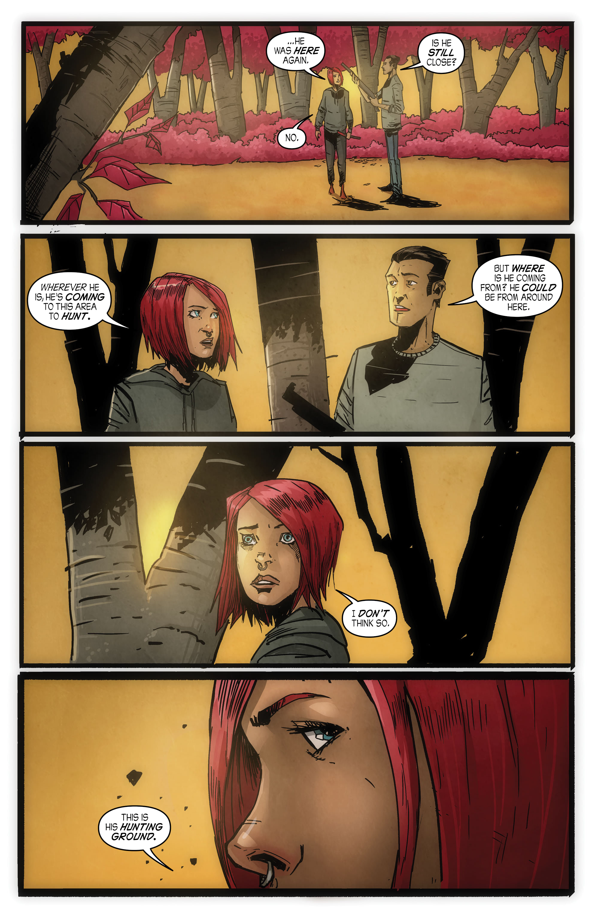 Read online John Carpenter Presents Storm Kids: Monica Bleue: A Werewolf Story comic -  Issue #3 - 17