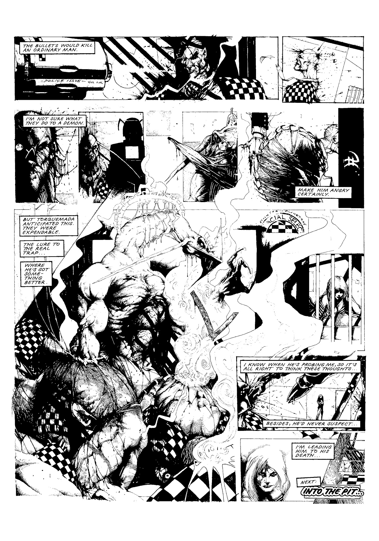 Read online The Complete Nemesis The Warlock comic -  Issue # TPB 3 - 101