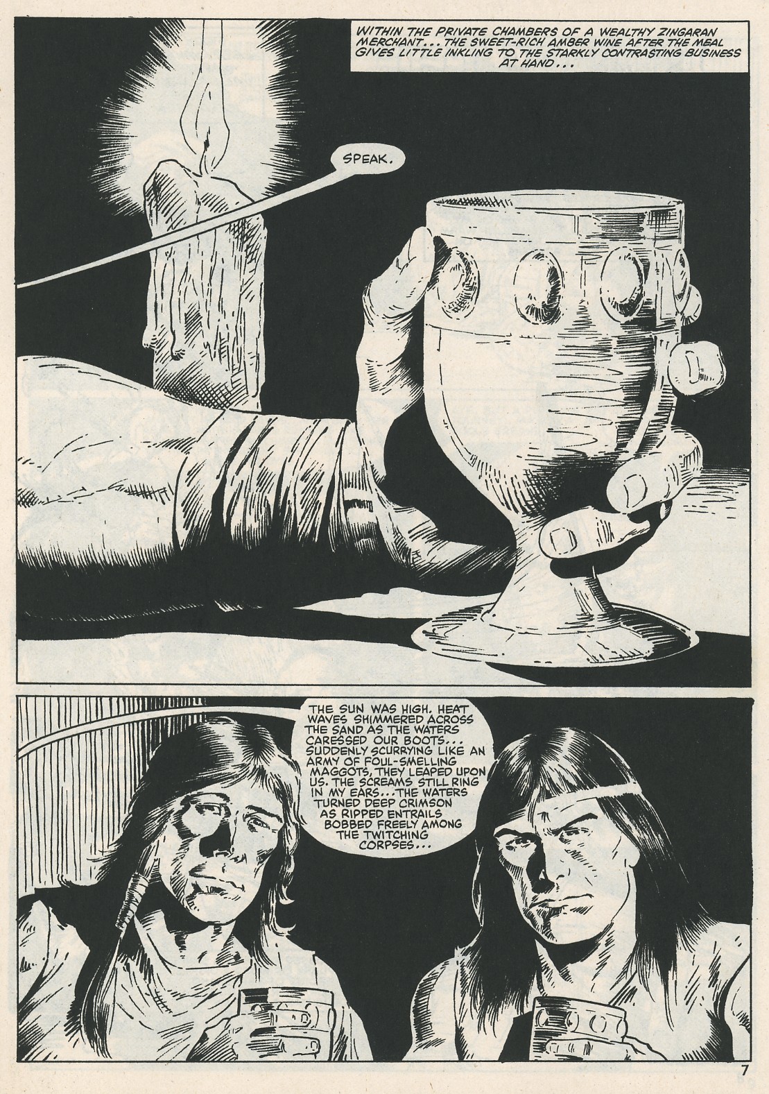 The Savage Sword Of Conan issue 115 - Page 7