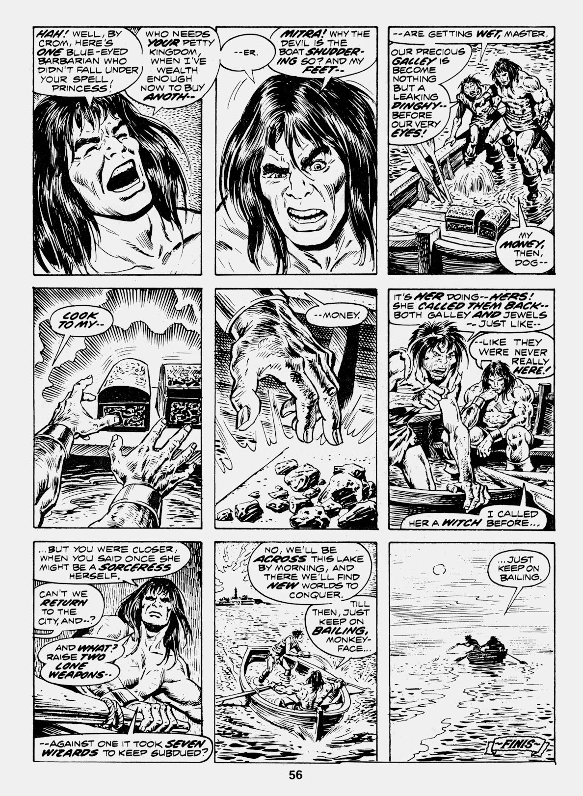 Read online Conan Saga comic -  Issue #70 - 57