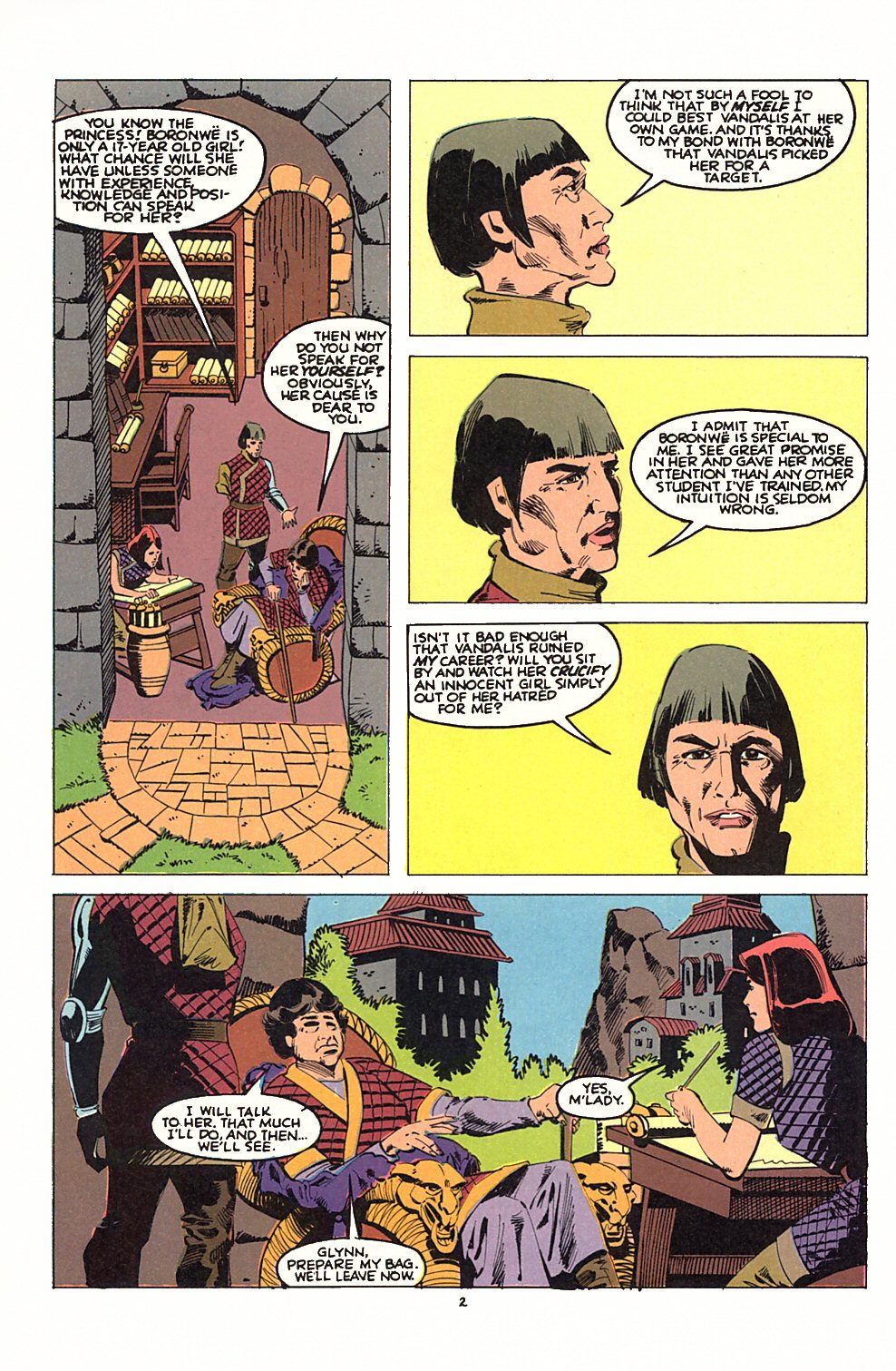 Read online Sisterhood of Steel comic -  Issue #7 - 4