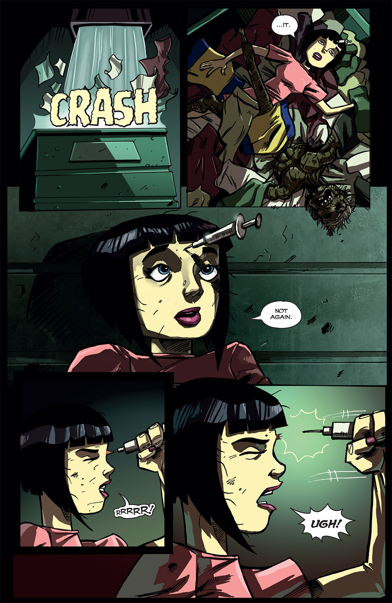 Read online Alpha Girl comic -  Issue #2 - 21