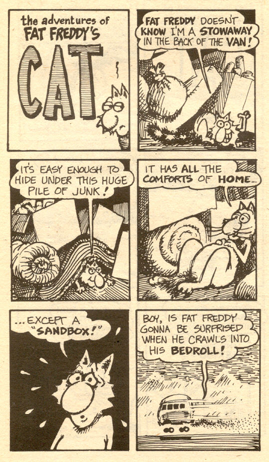 Read online Adventures of Fat Freddy's Cat comic -  Issue #2 - 31