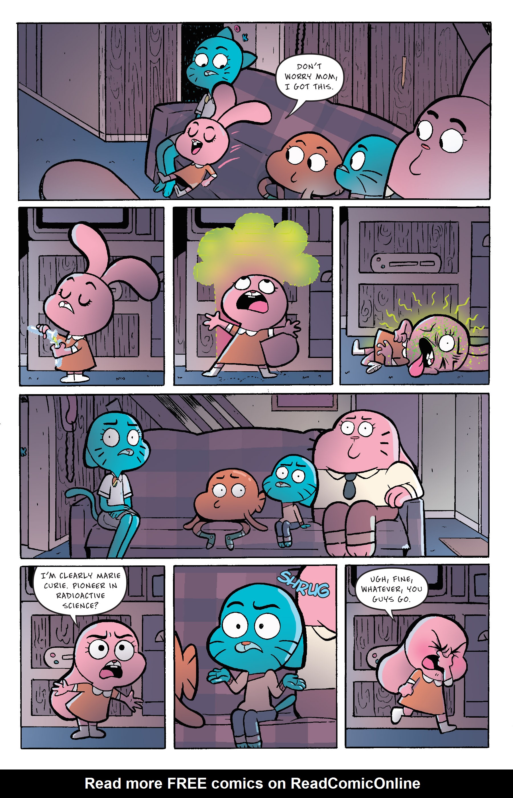 Read online The Amazing World of Gumball: The Storm comic -  Issue # TPB - 21