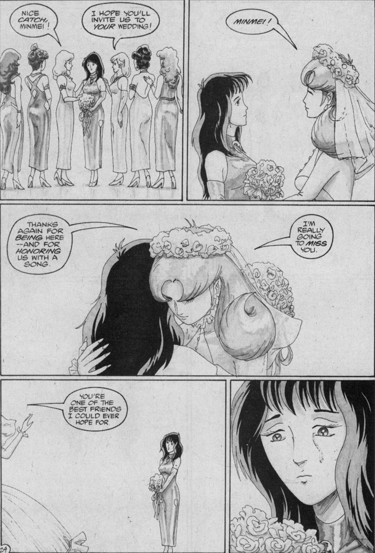 Read online Robotech II: The Sentinels - The Marriage of Rick Hunter and Lisa Hayes comic -  Issue # TPB 2 - 106