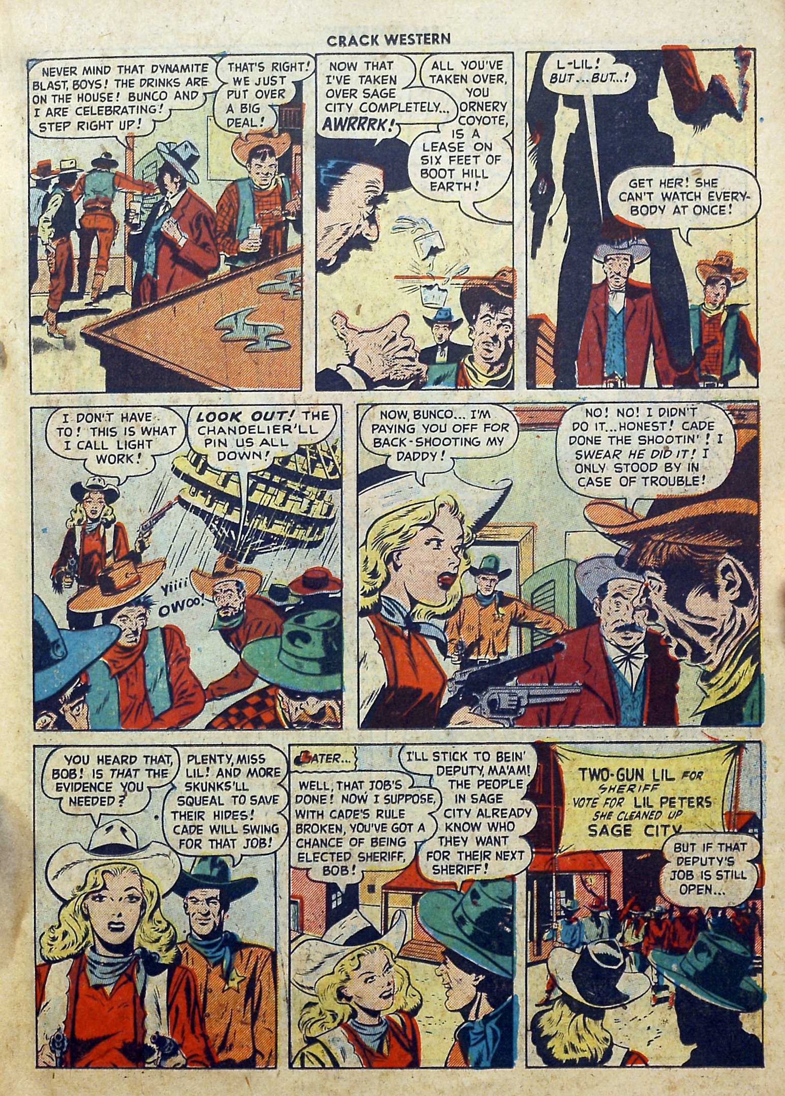Read online Crack Western comic -  Issue #63 - 17
