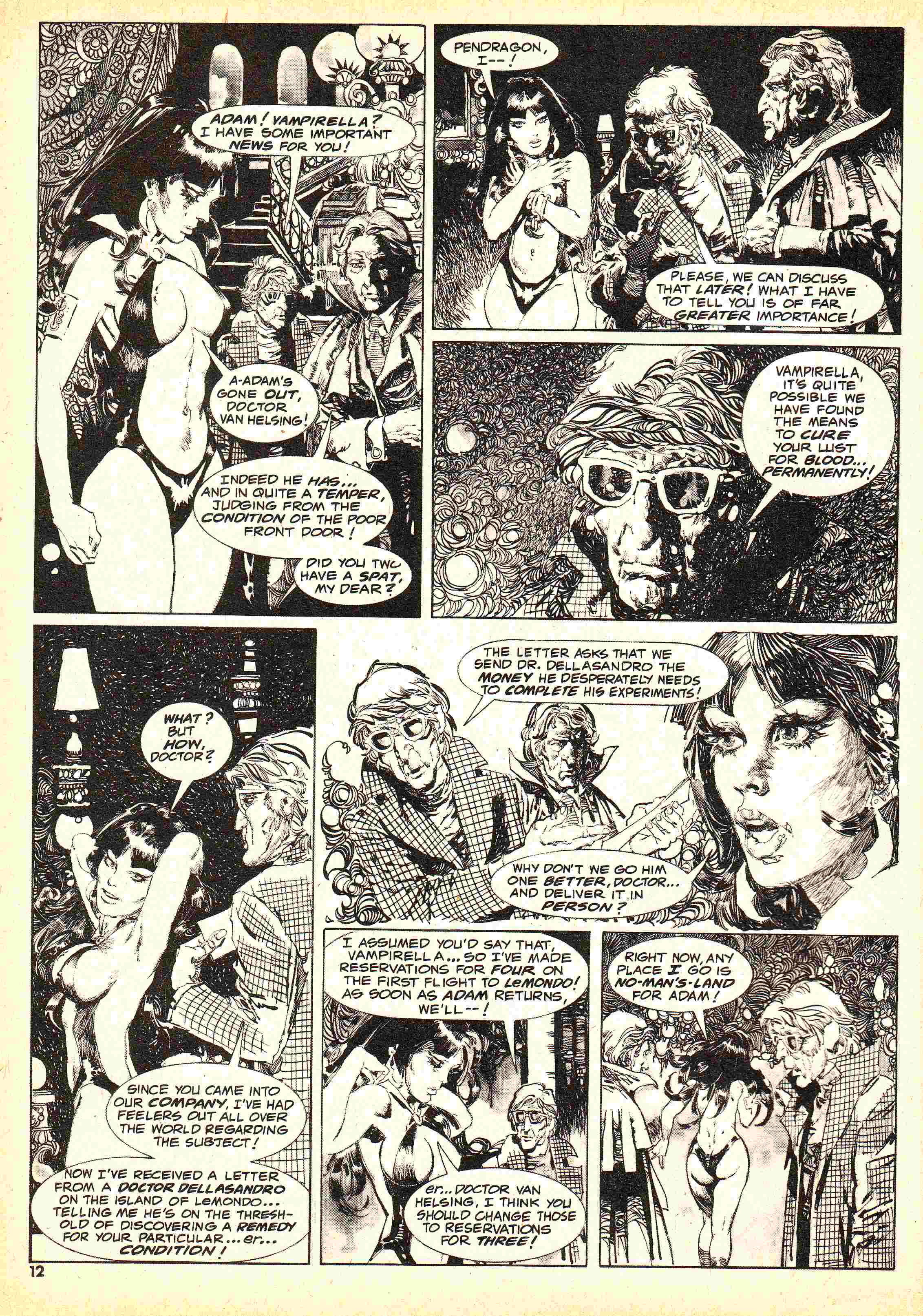 Read online Vampirella (1969) comic -  Issue #45 - 12