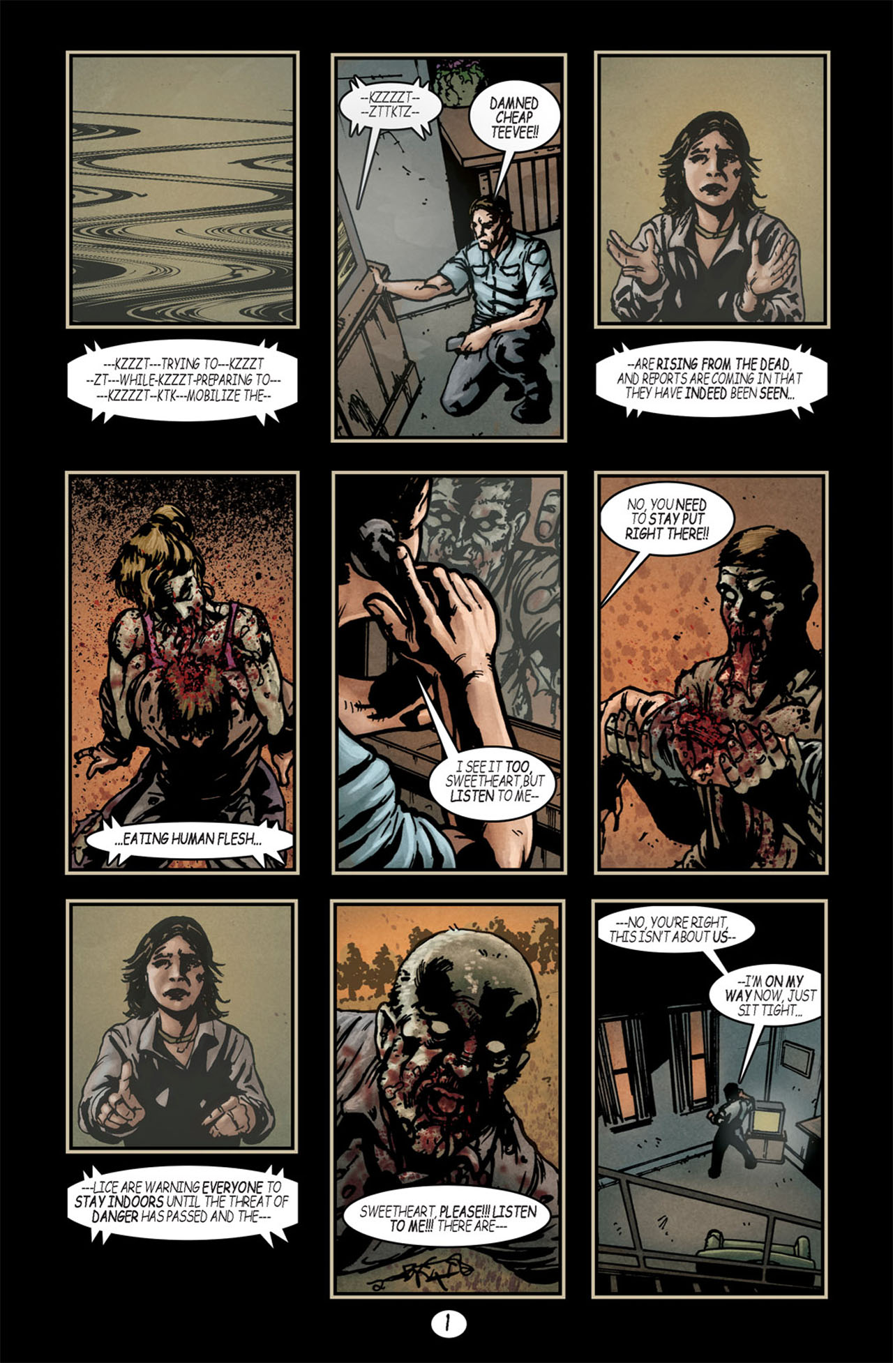 Read online Zombie Terrors comic -  Issue #2 - 13